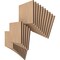 Ekena Millwork 7 3/4W x 7 3/4H x 3/8T Wood Hobby Boards, Hickory, 25PK HBW08X08X375DHI - alternate 3